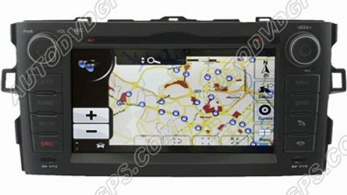 Toyota Auris 7" HD Touchscreen GPS Navigation system