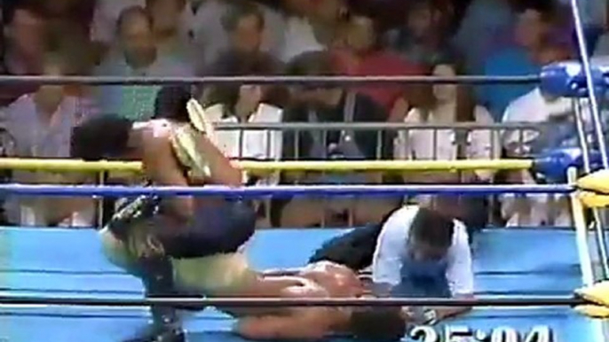 Rick Rude vs Ricky Steamboat - WCW Beach Blast 1992 - 30 Minute Iron Man Match - 1-4