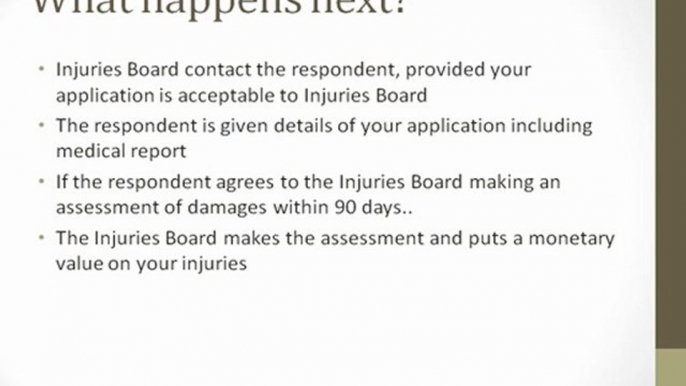 Injuries Board Ireland-Personal Injury Claims