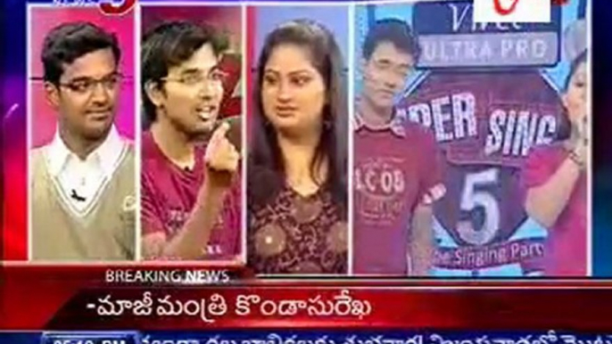 Chit chat with Idea Super Singers-5 Team- Sri Krishna,Kaushki_part02