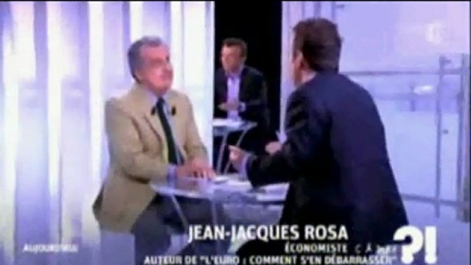 Jean-Jacques Rosa sur la crise de l'euro