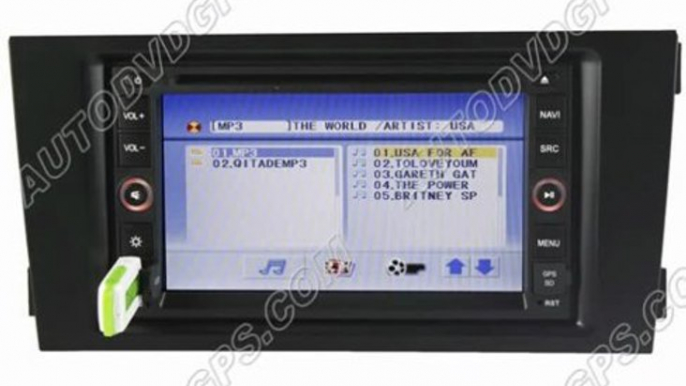 Audi A6 DVD GPS Navigation System with 6.2" Digital Monitor