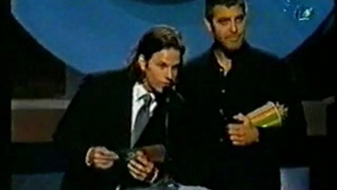 George Clooney & Mark Wahlberg - Movie Awards 2000