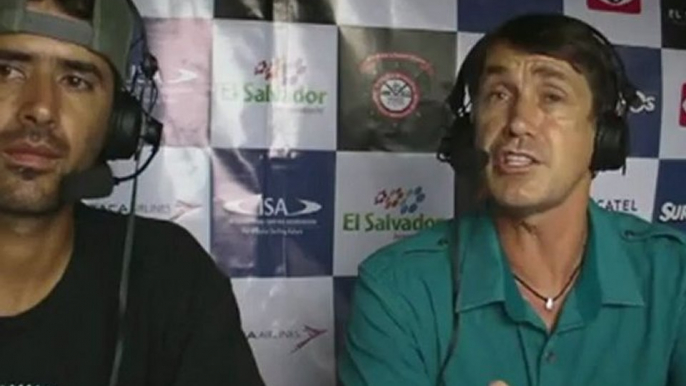 El Salvador ISA World Masters Surfing Championship 2011 - Day 3 best wave highlights