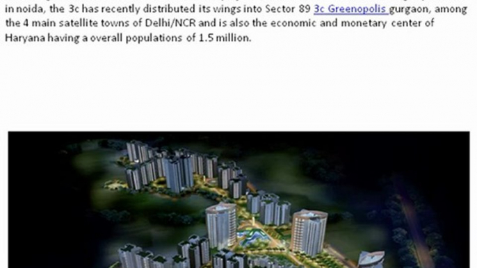 3c greenopolis sector 89 gurgaon 9811004272 3c greenopolis gurgaon