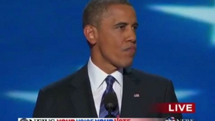 Silences : President Barack Obama DNC Silences Complete