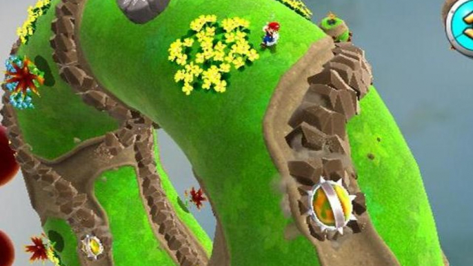 Super Mario Galaxy , 12 ) FLOWER POWER !