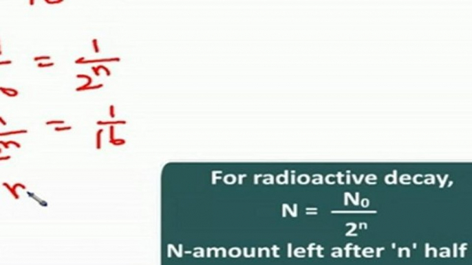 Atoms, molecules and nuclei - Half Life