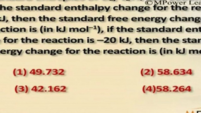 Periodic properties, Chemical Energetics and Thermodynamics - II Law of Thermodynamics