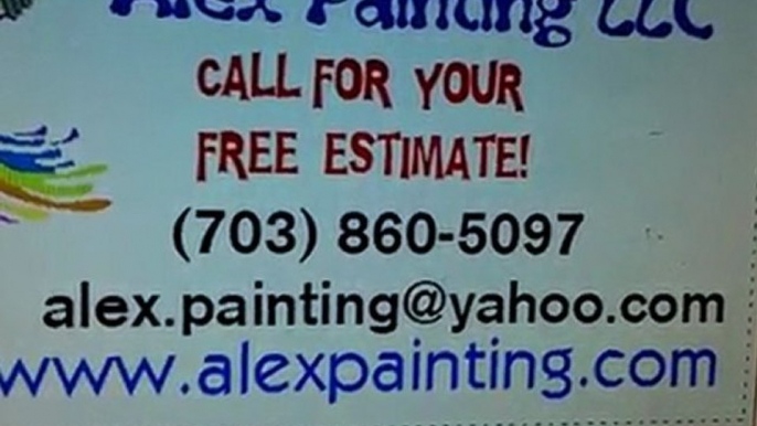 Oakton VA House Painters www.AlexPainting.com 703-860-5097 Oakton VA house painting residential contractors