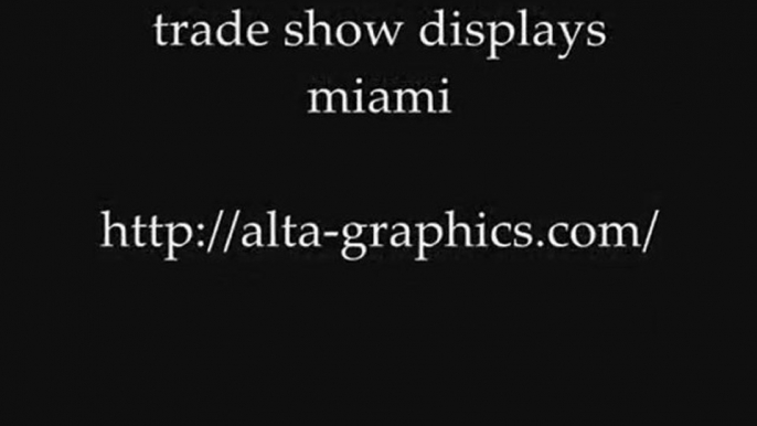 trade show displays miami