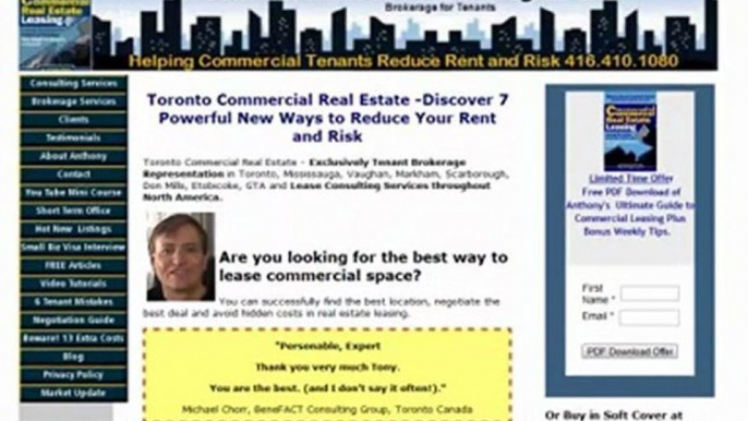 Mississauga Commercial Real Estate Video Call 416 410 1080