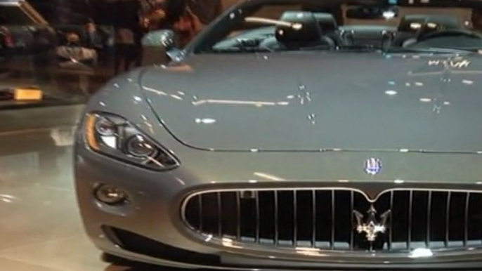 Autosital - Maserati au salon de Francfort 2011 - Gran Cabrio Fendi - Images officielles