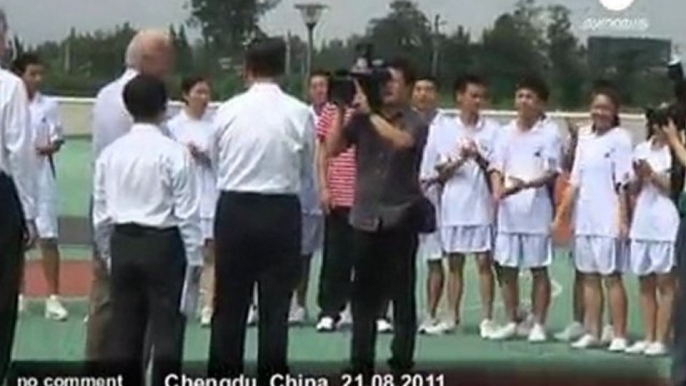 Joe Biden visits China - no comment
