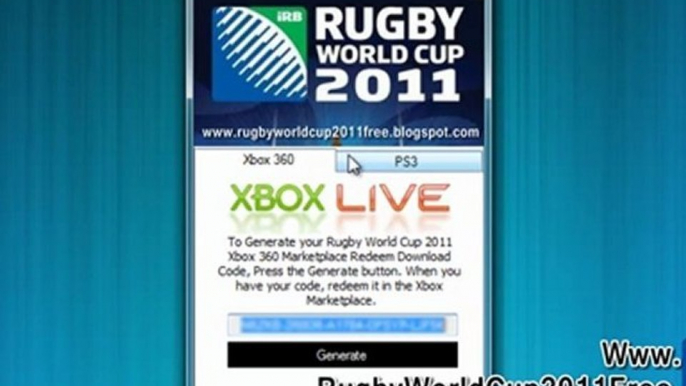 Rugby World Cup 2011 Crack Leaked - Free Download - Xbox 360