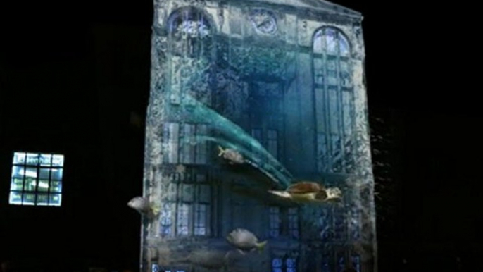 3D Mapping projection -LG optimus One - Berlin