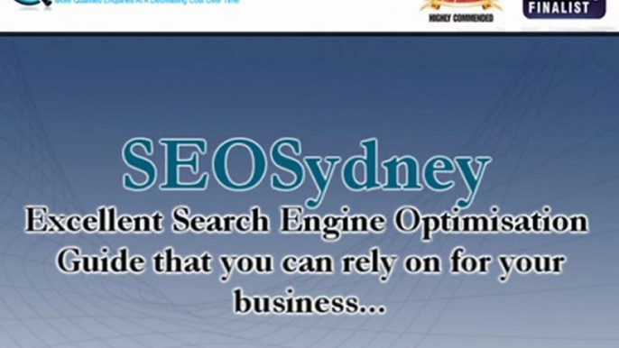 The Excellent Search Engine Optimisation Guide