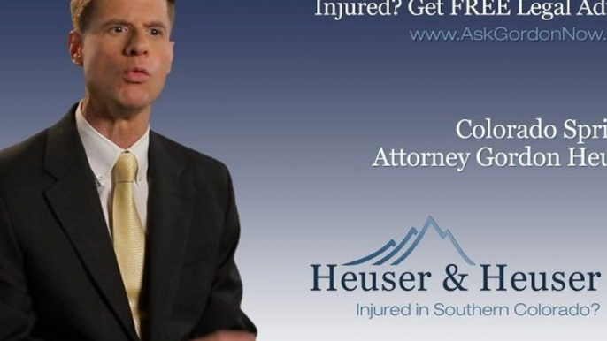 Personal Injury Attorney Heuser on Colorado Springs