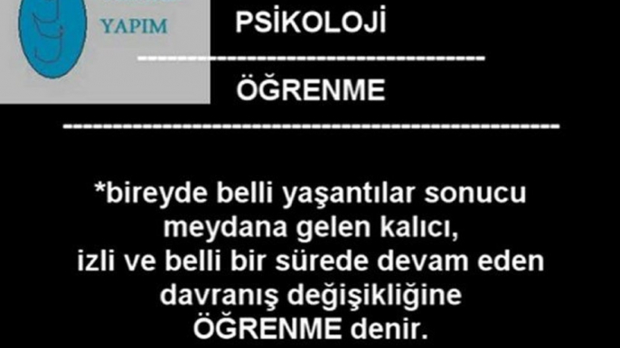 psikolojide öğrenme öğrenme nedir videosu izle dersi izle,yılmaz yapım videolar,yılmaz yapım dersler,yılmaz yapım izle dinle seyret,yy yapım,yılmaz bahadır dersleri filmleri izle dinle,öğrenme konu slayt olarak şekilde izle