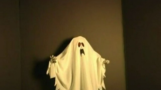 Animated Floating Ghost Halloween Prop