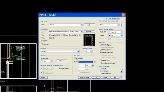 AutoCAD Model - A0 Printing_A1 Printing_A2 Printing_Tutorial