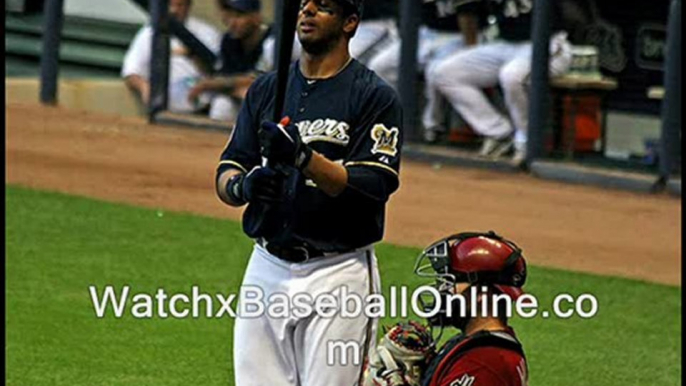 watch live MLB streaming Arizona Diamondbacks Vs Milwaukee Brewers