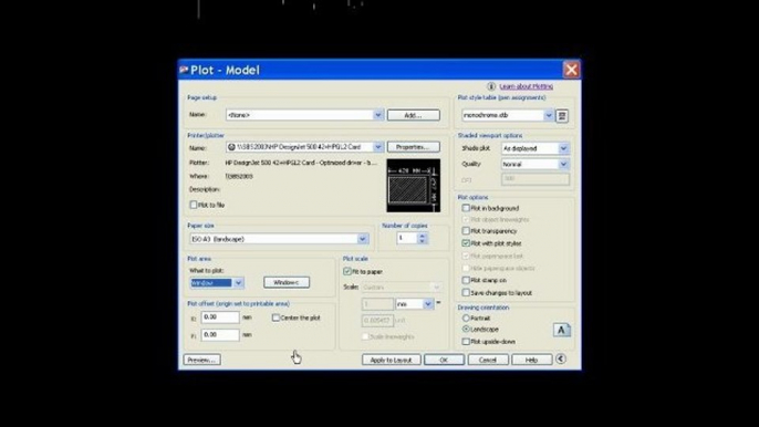 AutoCAD Model - A3 Printing_A1 Printing_A2 Printing_Tutorial