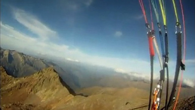 rando parapente au Montcalm Ariège pyrénées