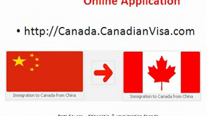 Canada Immigration China to Canada - Canadian Visa Services