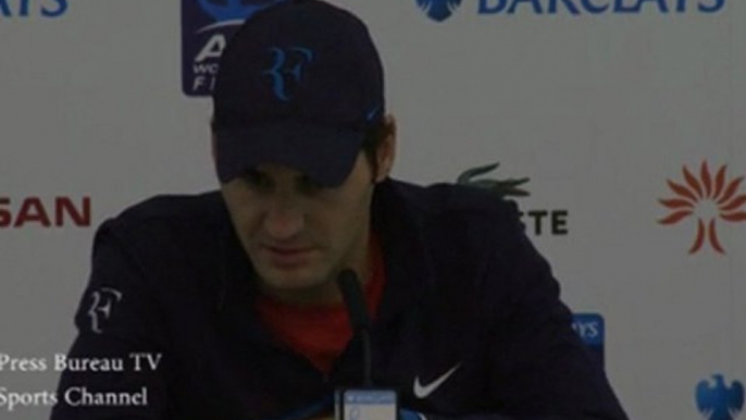 Roger Federer vs Jo-Wilfried Tsonga - Suisse Federer Press Conference