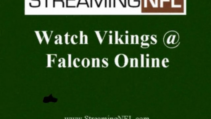 Watch Falcons Vikings Online | Vikings Falcons Live Streaming Football