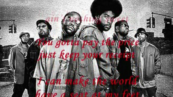 Betty Wright & The Roots ft. Lil Wayne - Grapes on a Vine (Lyrics on Screen)