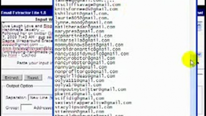 Free Email Extractor Tool
