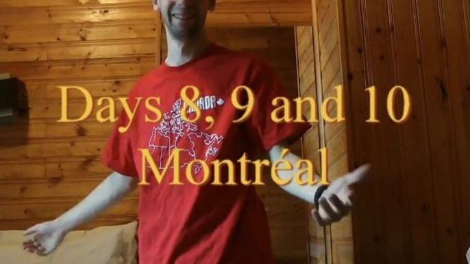 Days 8, 9 & 10, American/Around The World Tour 2011 -Montréal