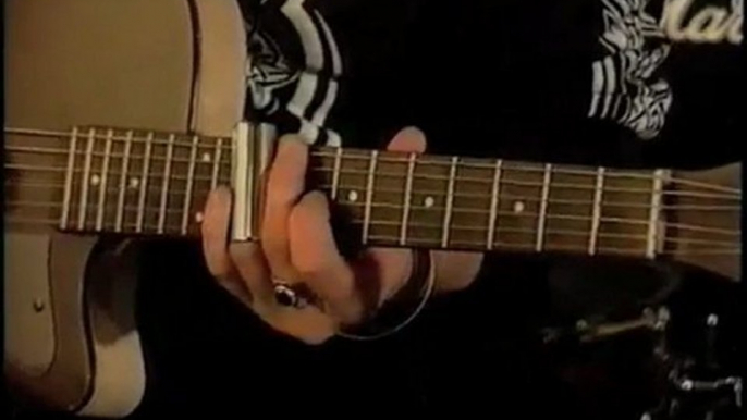 Extrait de Techniques de la slide guitar