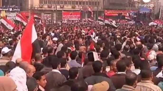 Egyptians protest against military rule