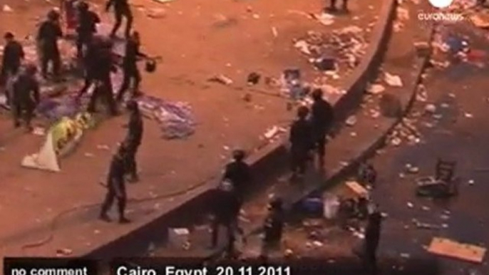Violent clashes in Egypt - no comment