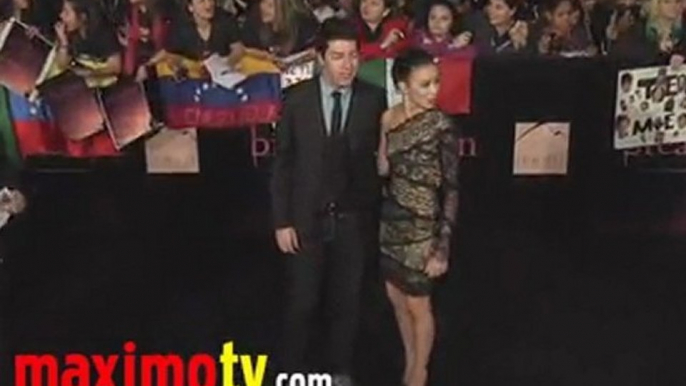 Malese Jow and Jared Kusnitz Breaking Dawn Part 1 Premiere