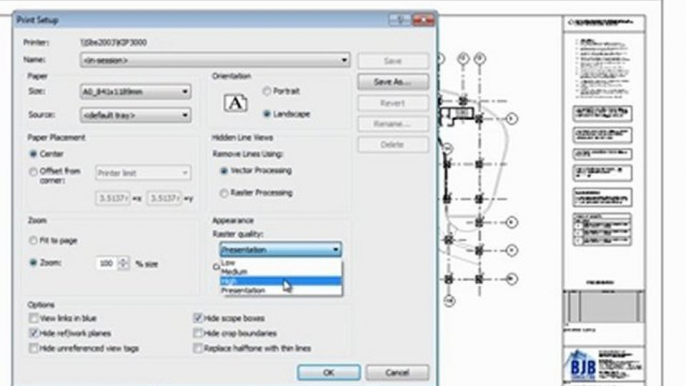 Revit 2012_A0 Printing_A1 Printing_A2 Printing_How To Video