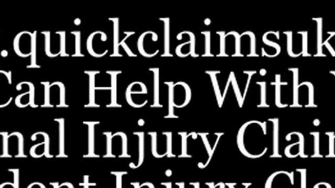 Specialist Injury Solicitors For All Injury Claims. 100% Compensation For All Claims Made