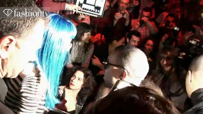 Katy Perry + Kanye West at JC De Castelbajac Front Row | FTV