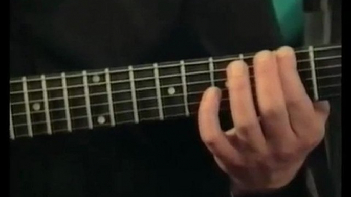 Extrait de Techniques du sweeping à la guitare