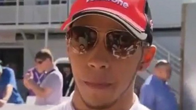 Lewis Hamilton Because Im black