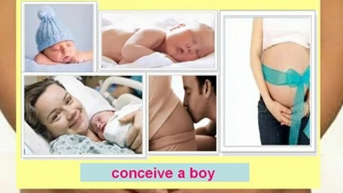 how to get pregnant with a boy - how to have a baby boy - how to have a boy