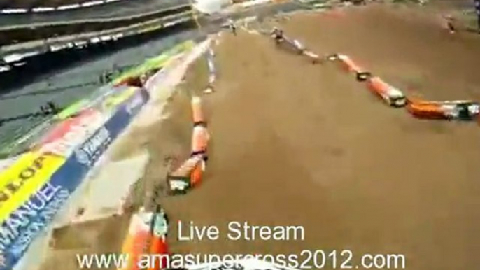 2013 AMA Supercross Anaheim Live streaming online RD 5