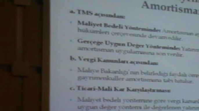 9- (01.12.2011) - İstanbul YMM Odasının Düzenlemiş Olduğu " Türk Ticaret Kanunu İle İlgili Olarak Ticari Kardan, Standartlara Göre Mali Kara Geçiş Uygulaması Konulu Toplantı