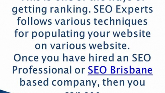 SEO Brisbane helps to get success in Online Business