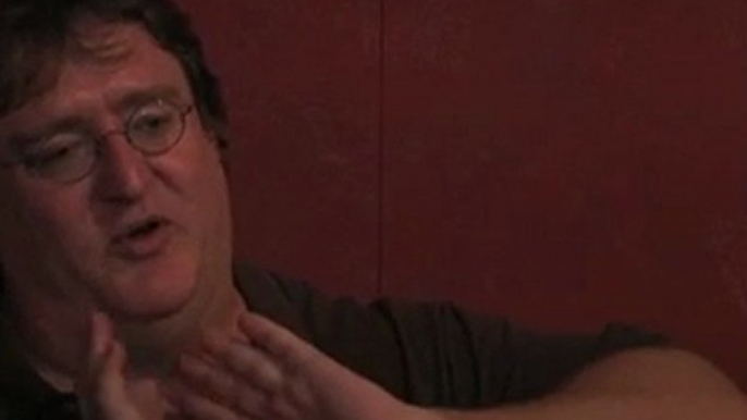 Gabe Newell PCG Gamescom interview part 5