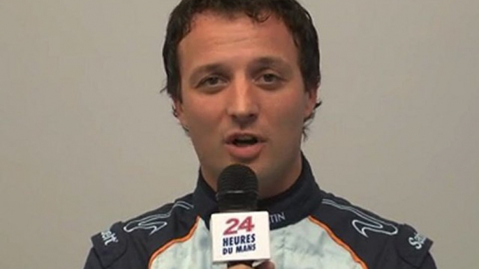 24 Heures du Mans 2011, interview de Darren Turner pilote de l'Aston Martin AMR One n°007