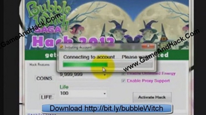 Bubble Witch Saga Cheats Energy & Life & Coins Hack